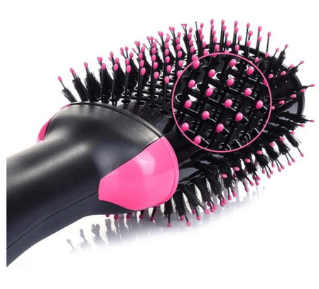 Hair Dryer Hot Air Brush Styler and Volumizer Straightener Curler Comb Roller Electric - surker