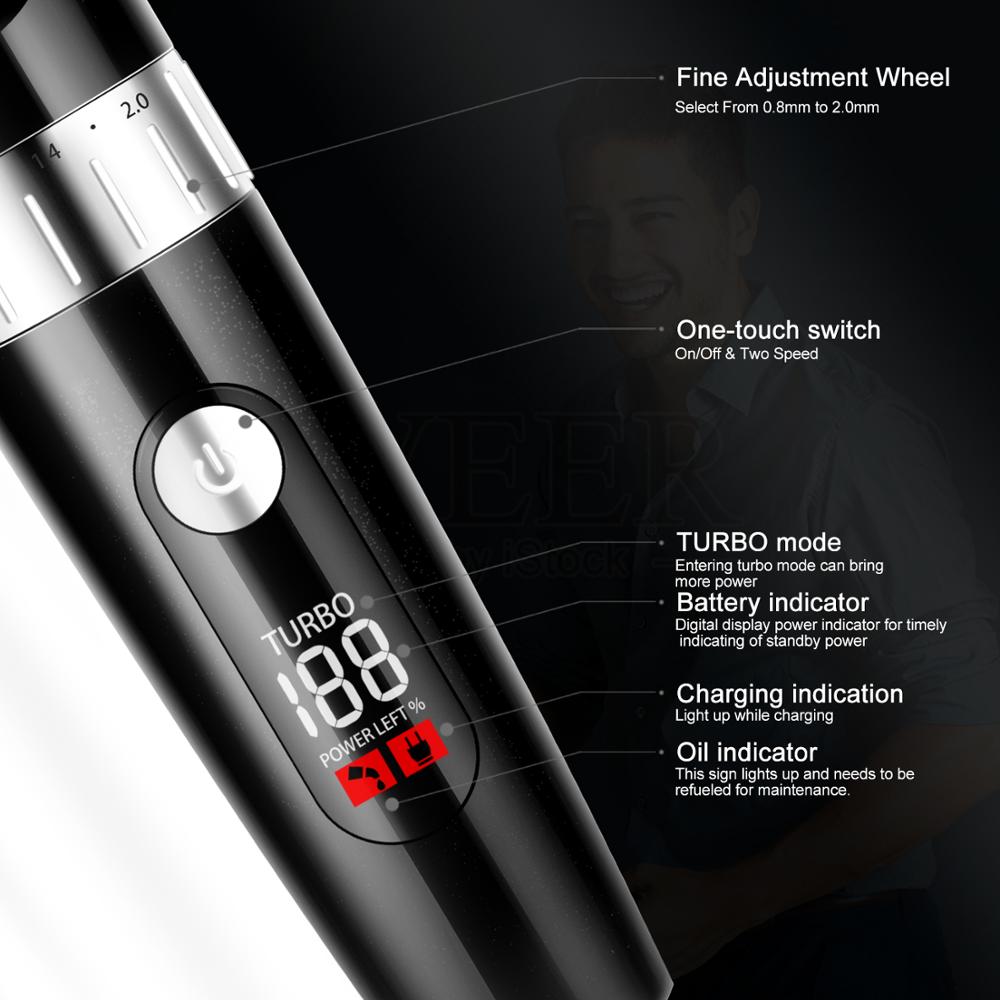 Surker Electric Hair Clipper Rechargeable Professional Waterproof SK-535 - surker