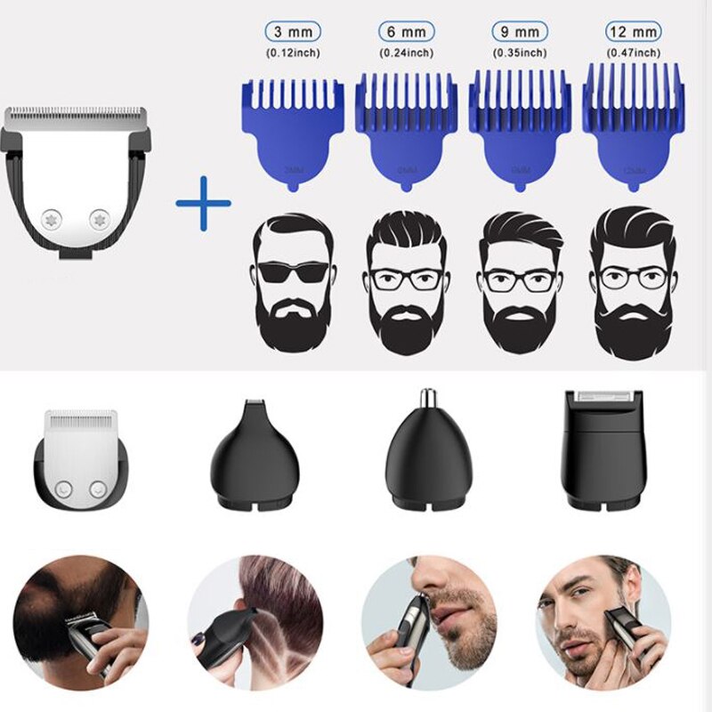 Surker cordless professional hair clipper for men trimmer SK521 - surker