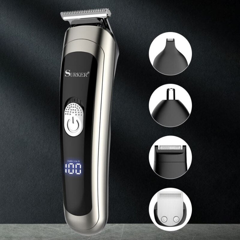 Surker cordless professional hair clipper for men trimmer SK521 - surker