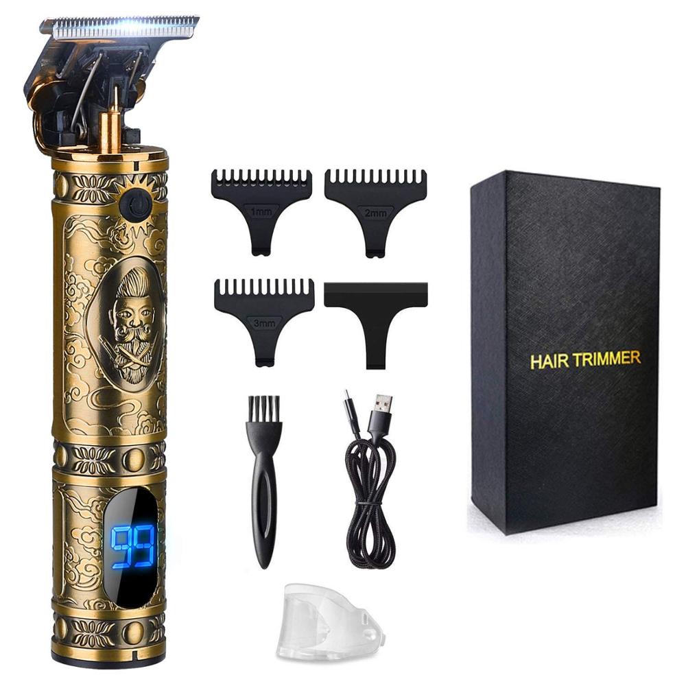Surker Hair Clipper Rechargeable 0mm Sculpture Haircut Machine 700AL - surker