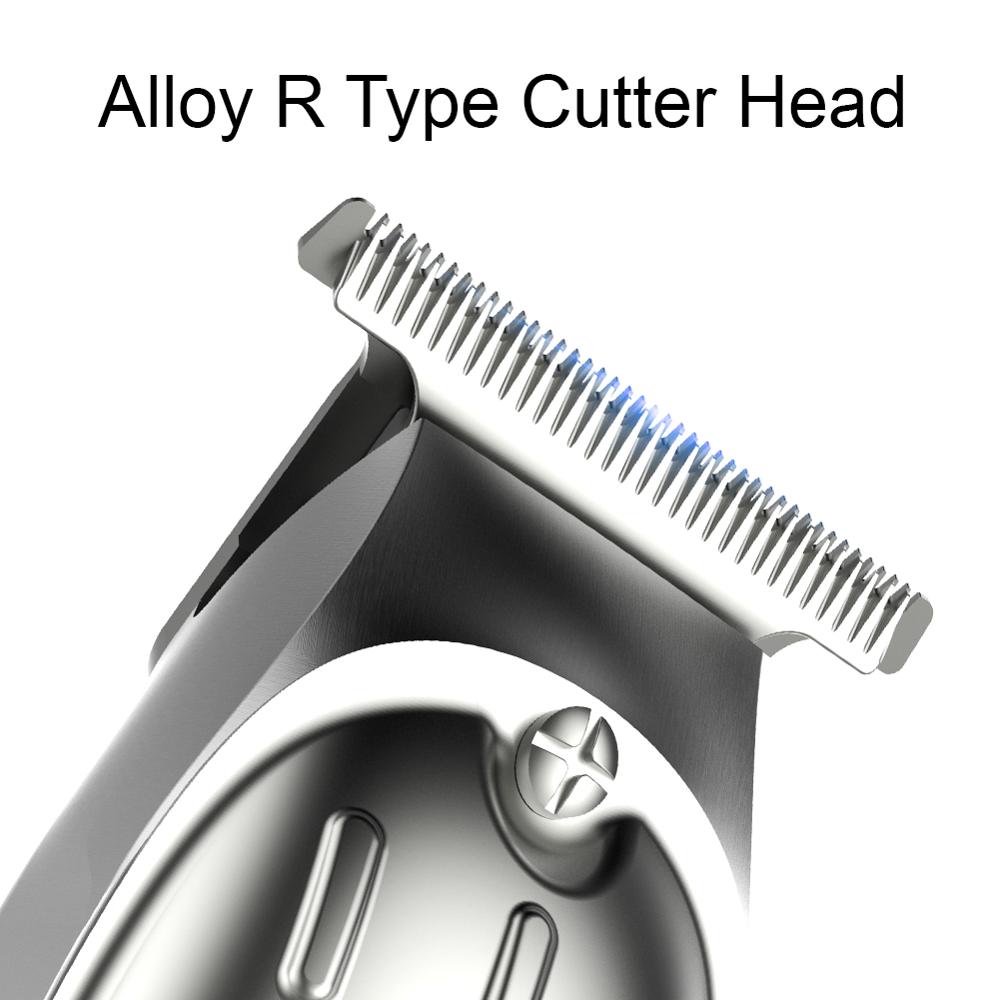 Surker Professional Hair Clippers Rechargeable Razor Haircut Machine For Men Adjustable Stainless Steel Blade