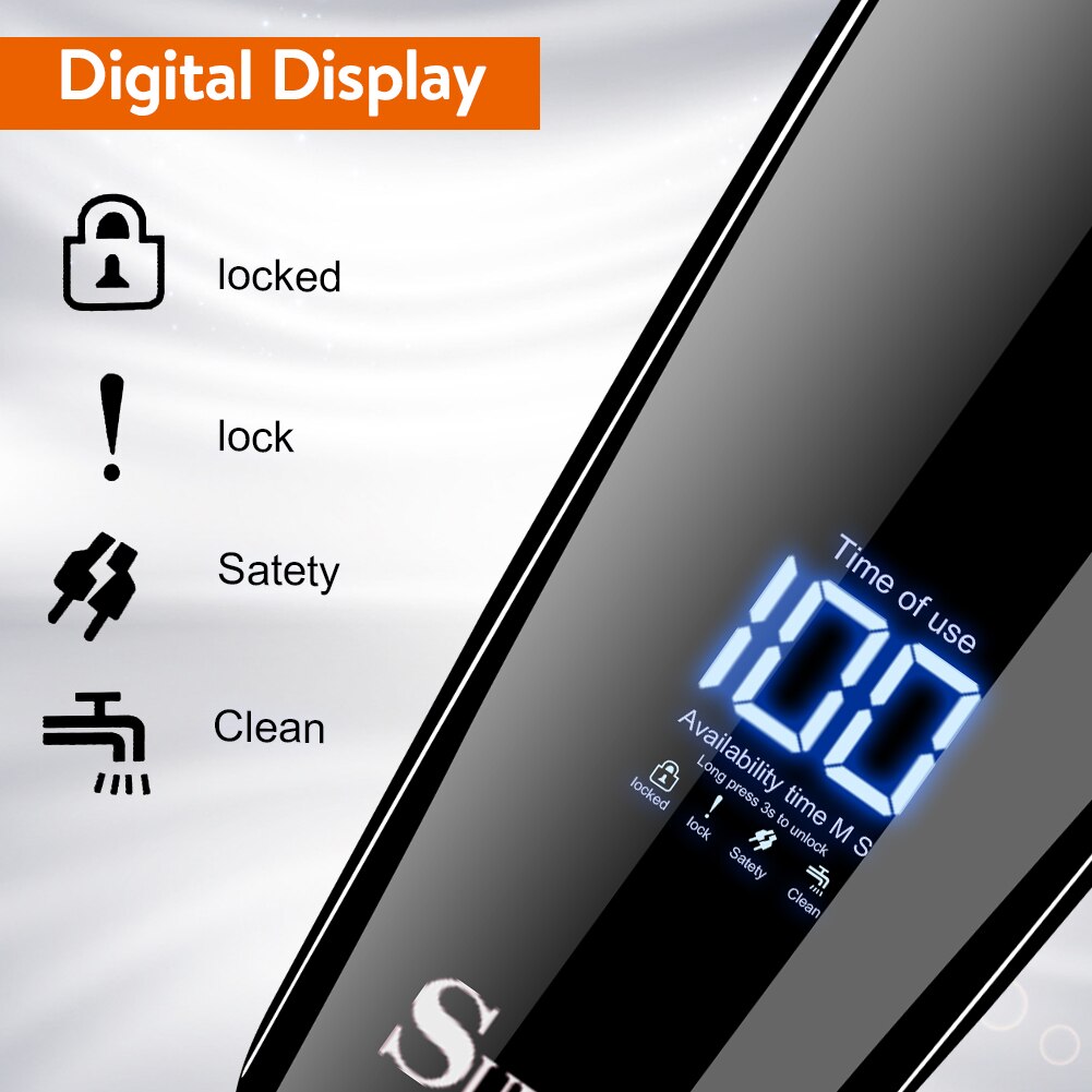 Surker kit hair trimmer pro clipper beard body shaver electric Cutting SK522B - surker