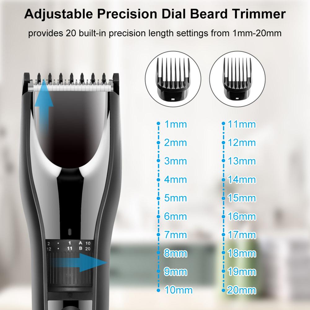 Surker Adjustable Hair Clipper Professional Cordless Trimmer SK-835 - surker