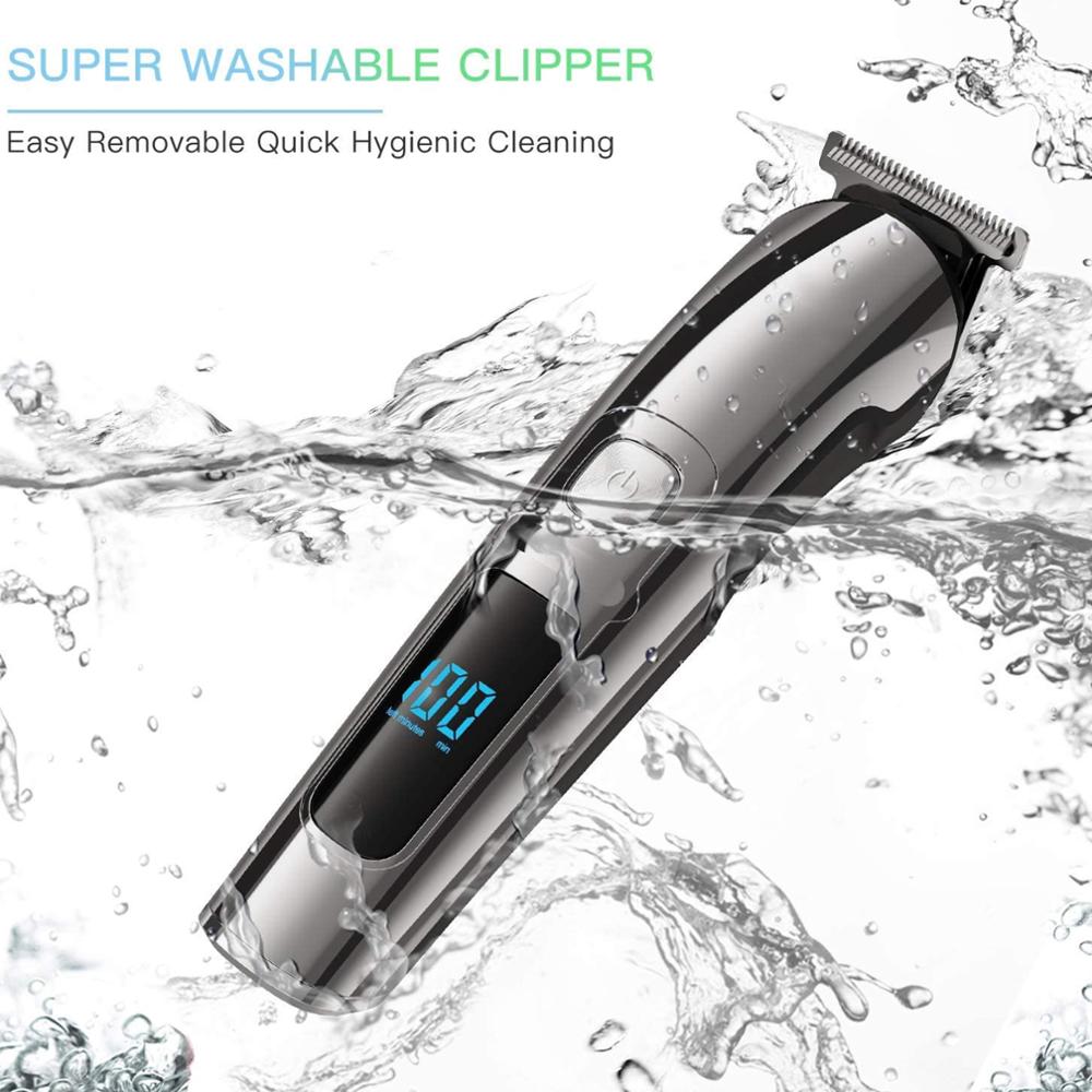 Surker 6in1 Hair Clipper Multifunction Rechargeable Wireless Electric FK8688 - surker