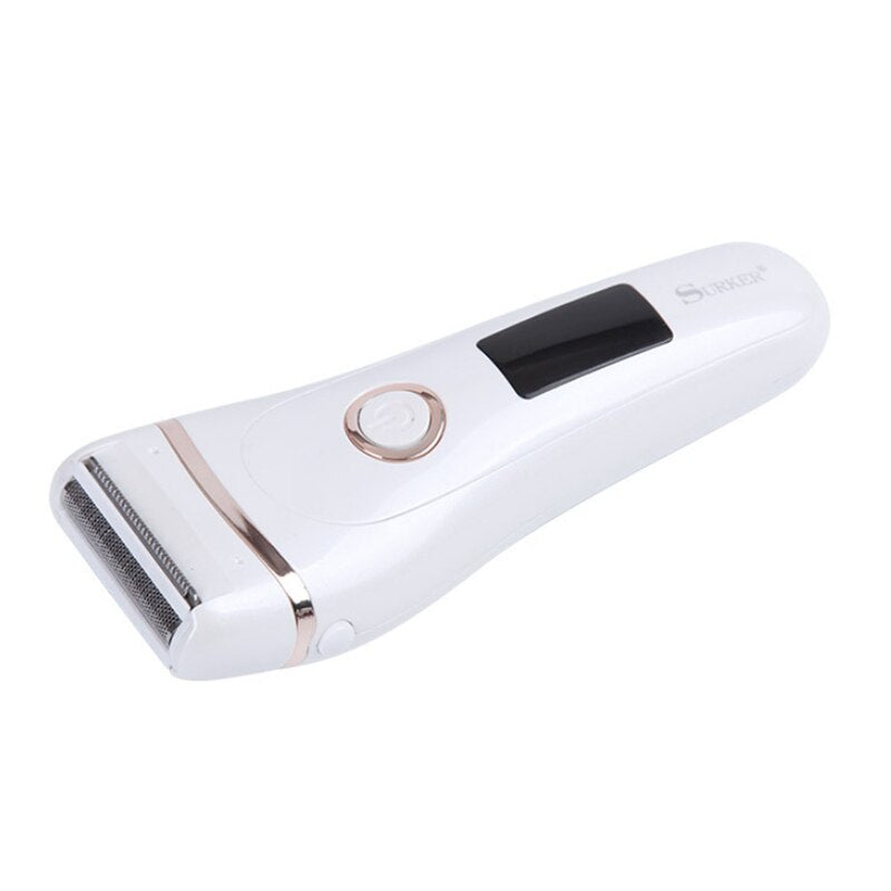 Surker rechargeable waterproof electric hair removal bikini legs body SK-515 - surker