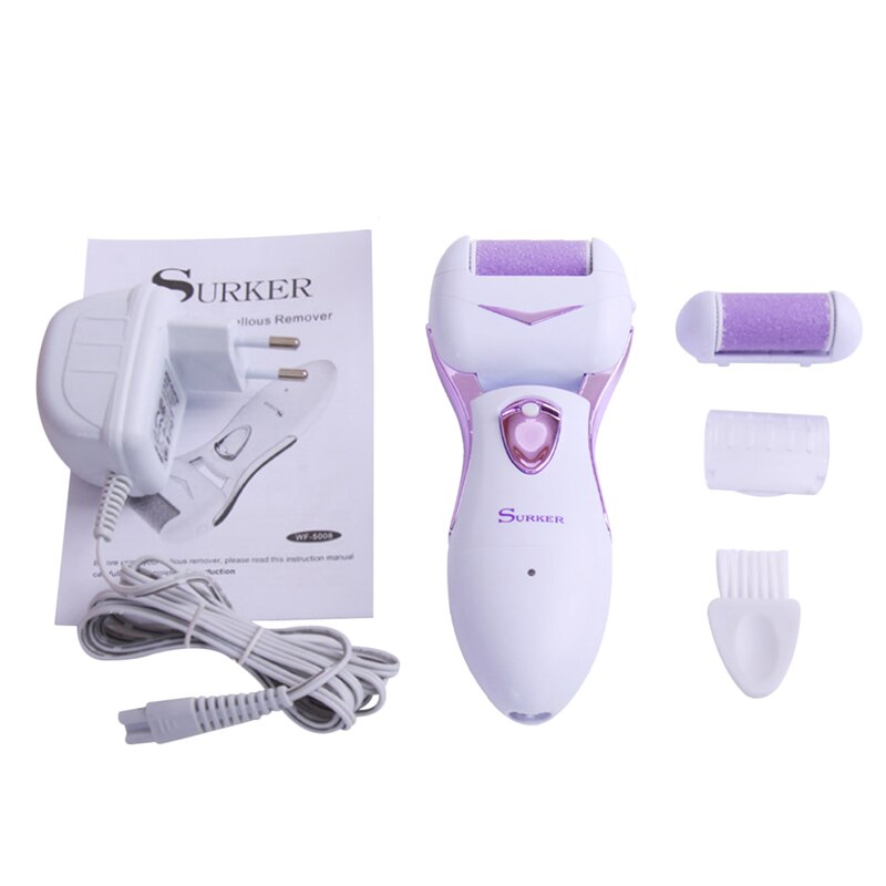 Surker Electric Pedicure Machine Rechargeable Feet Care Tool Dead Skin WF-5008 - surker