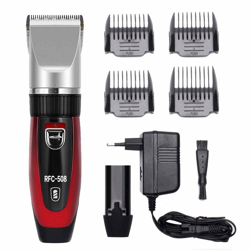 Surker Electric Dog Hair Trimmer Professional Clipper Dog Grooming Machine Cordless Pet Haircut Machine SK-508 - surker