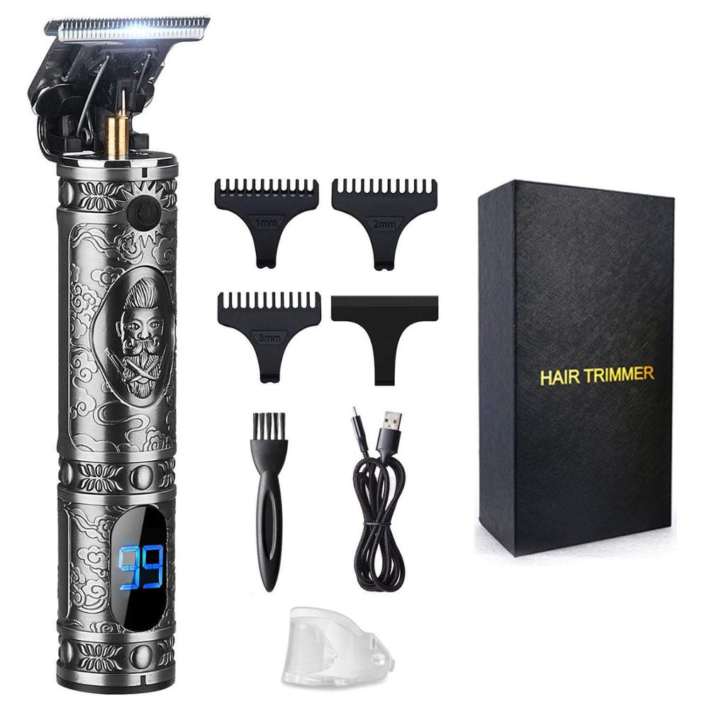 Surker Hair Clipper Rechargeable 0mm Sculpture Haircut Machine 700AL - surker