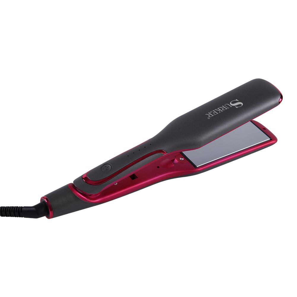 Surker Professional Tourmaline Ceramic Heating Plate Hair Straightener Negative Ion Curling Iron Corrugation Styling Tools