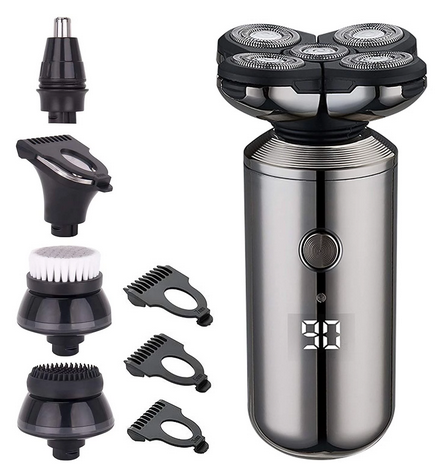 Surker 5in1 washable grooming electric shaver face razor rechargeable LK-6805 - surker