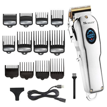 Surker cordless powerful hair clipper professional 7