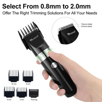 Surker Electric Hair Clipper Rechargeable Professional Waterproof SK-535 - surker