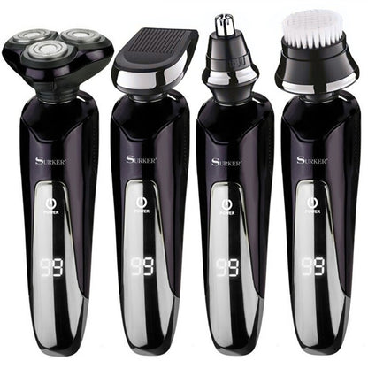 washable 4in1 electric shaver face electric razor for men rechargeable 1