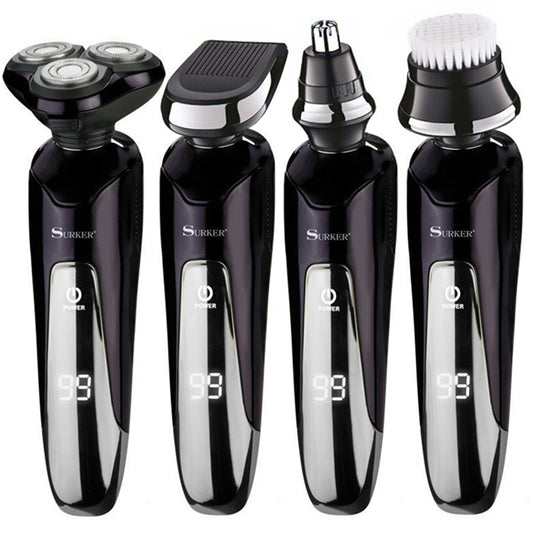 washable 4in1 electric shaver face electric razor for men rechargeable 1
