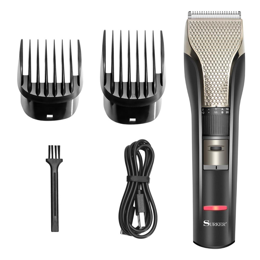 SURKER Profession Hair Clipper Electric Powerful Barber Clippers SK836 - surker