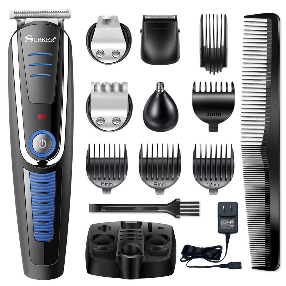 Surker Professional electric hair trimmer for men body beard trimer 1