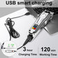 Surker Professional Hair clipper Mens Hair Cutter SET 2 Machine  Electric Cordless Hair Trimmer for Barber USB Charging