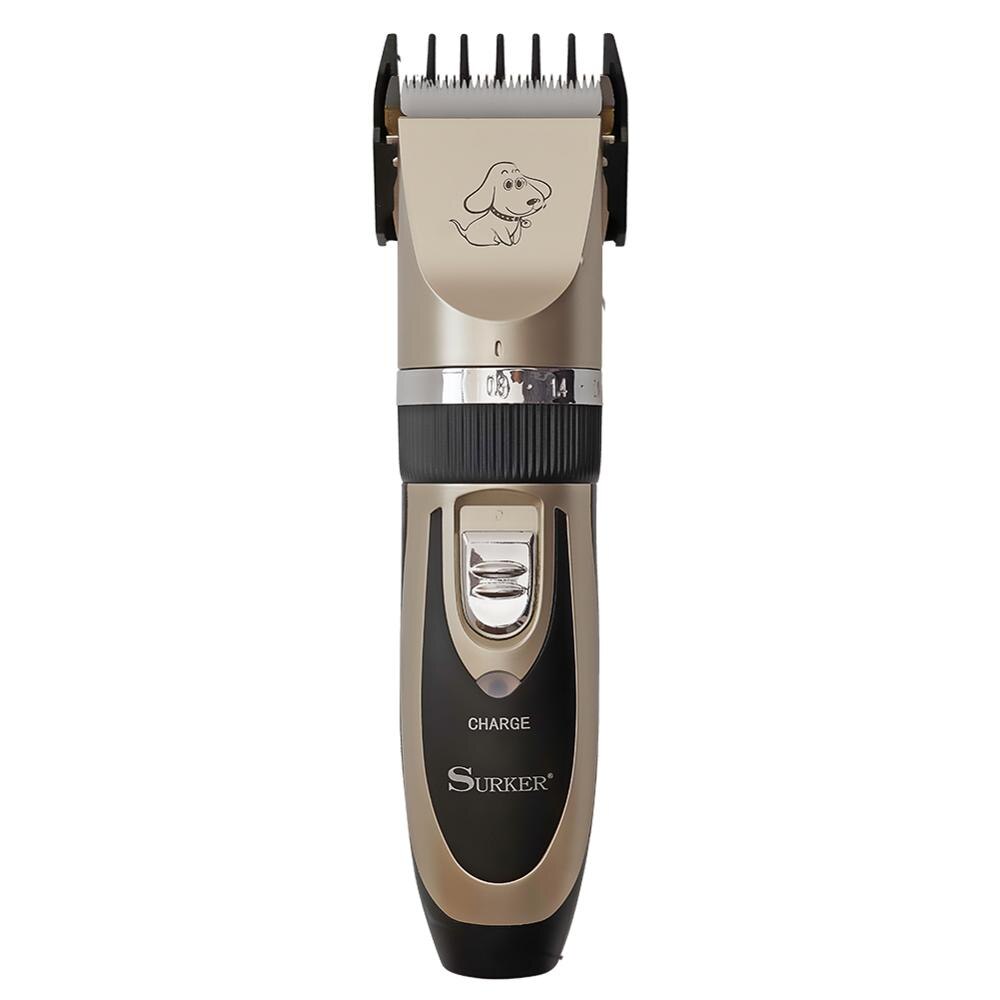 Surker Pets Electric Hair Trimmer  Hair Clipper Cordless Low Noise Hair Cutter Machine Usb charing - surker