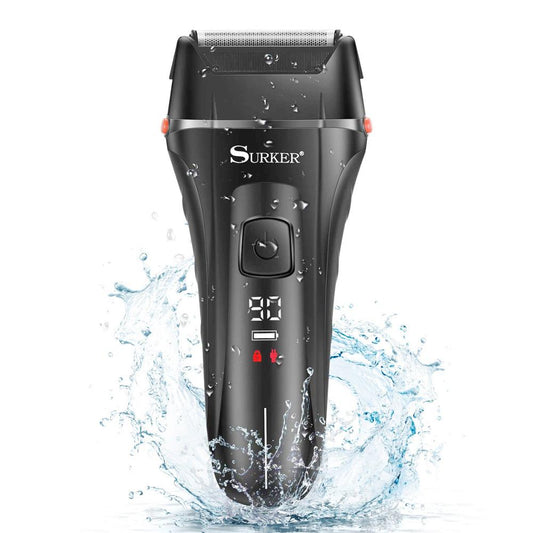 Surker powerful cordless electric shaver pro facial shaving 1