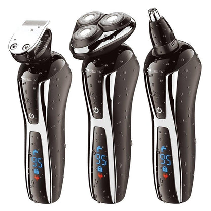 Surker 3in1 wet dry shaver for men rechargeable 1