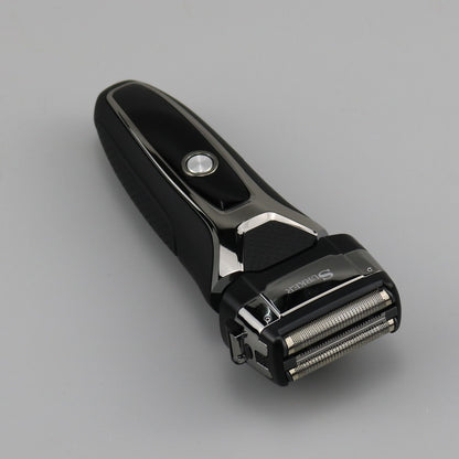 Turbo powerful wet dry electric shaver rechargeable foil face body shaver 3