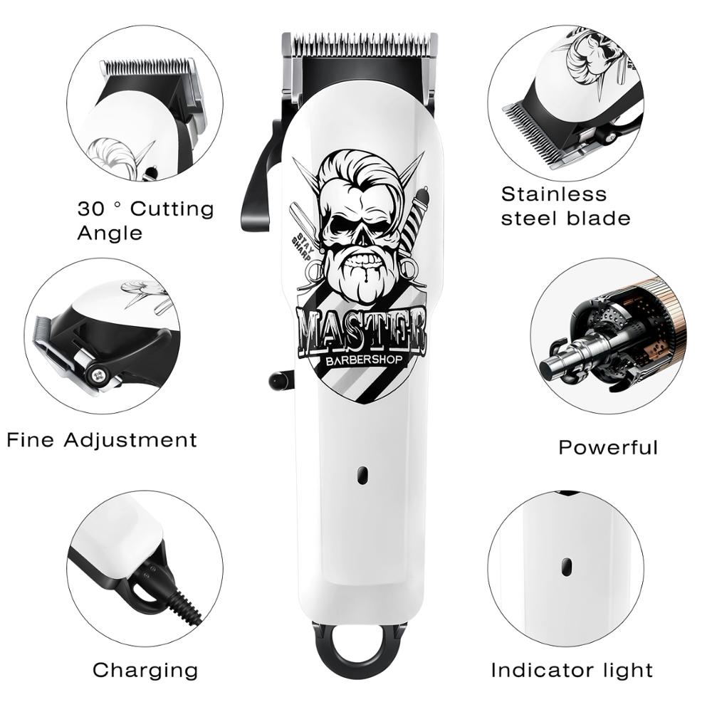 SURKER Powerful Hair Clipper Professional Trimmer hair Cutting Cool SK309 - surker