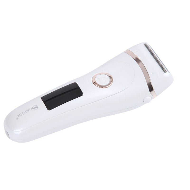 Surker rechargeable waterproof electric hair removal bikini legs body SK-515 - surker