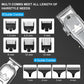Surker Professional Hair clipper Mens Hair Cutter SET 2 Machine  Electric Cordless Hair Trimmer for Barber USB Charging