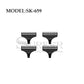 Comb Set Guide Adjustable Limit  Surker RSK-659 4 pcs